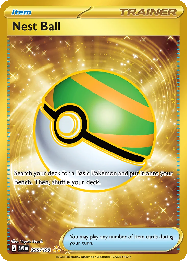 Nest Ball 255/198 Scarlet & Violet (Holo)