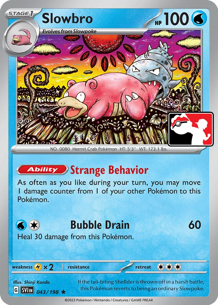 Slowbro 043/198 Scarlet & Violet (Play! Pokémon)