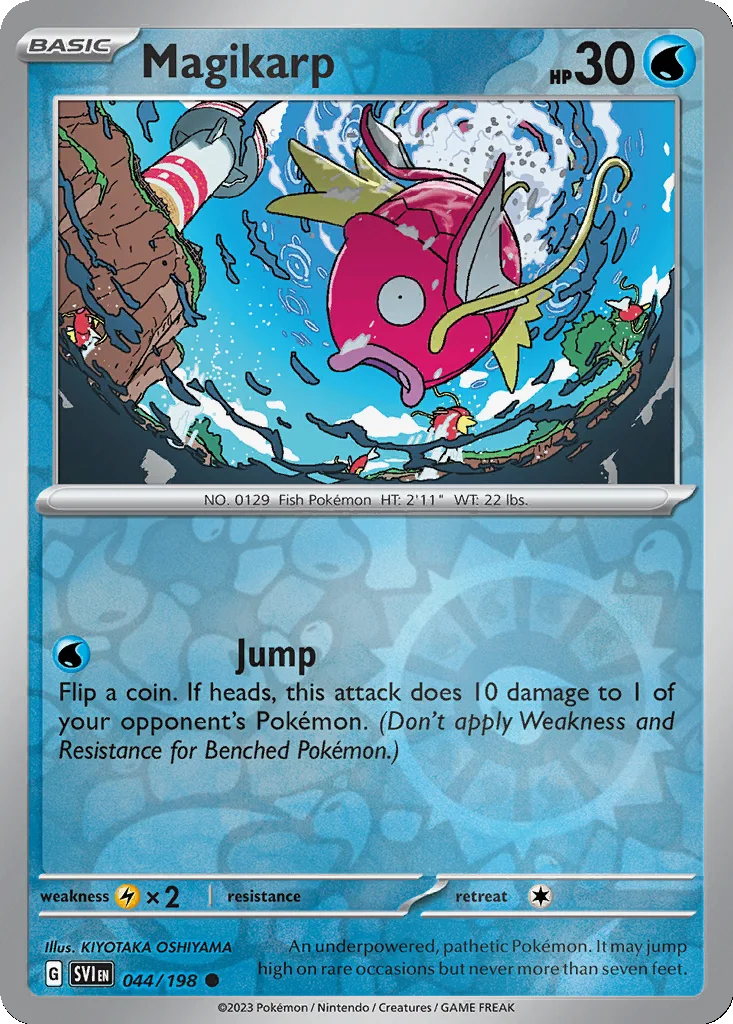 Magikarp 044/198 Scarlet & Violet (Reverse holo)