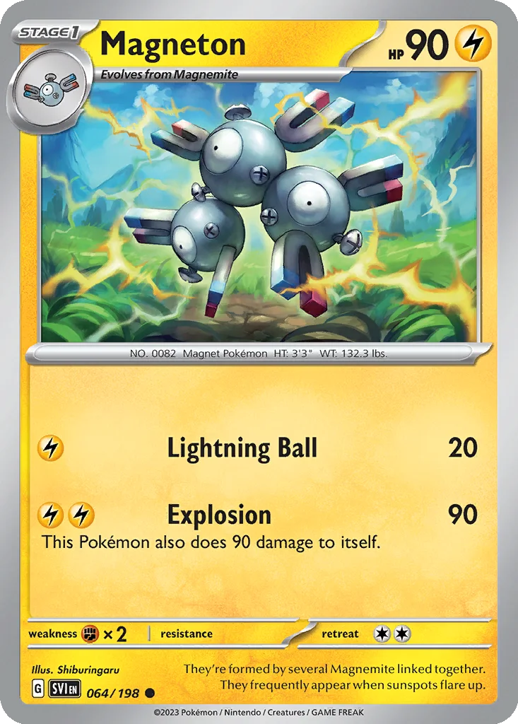 Magneton 064/198 Scarlet & Violet (Normal)