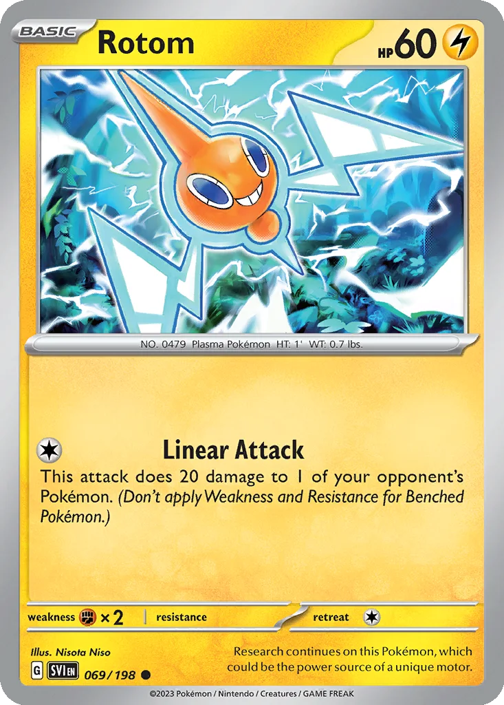 Rotom 069/198 Scarlet & Violet (Normal)
