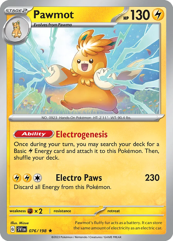 Pawmot 076/198 Scarlet & Violet (Non-Holo)
