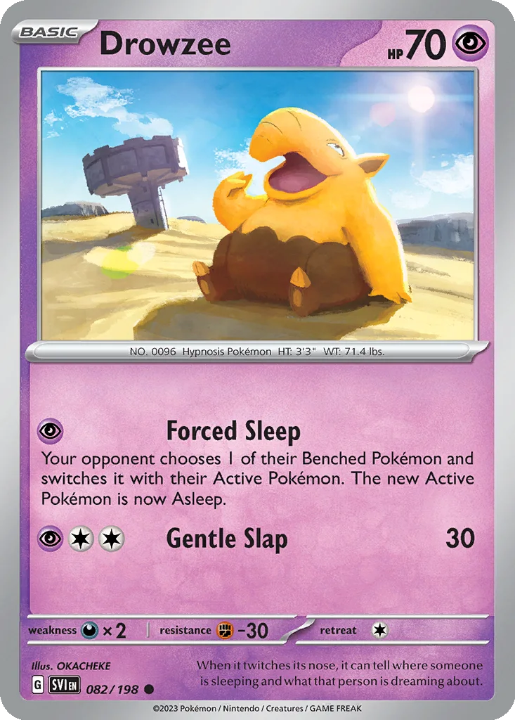 Drowzee 082/198 Scarlet & Violet (Normal)
