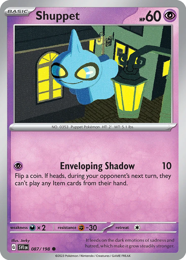 Shuppet 087/198 Scarlet & Violet (Normal)