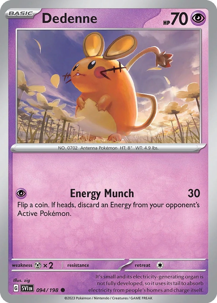 Dedenne 094/198 Scarlet & Violet (Normal)