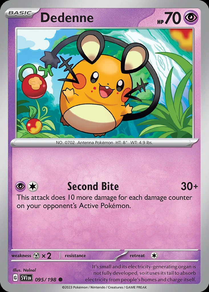 Dedenne 095/198 Scarlet & Violet (Normal)