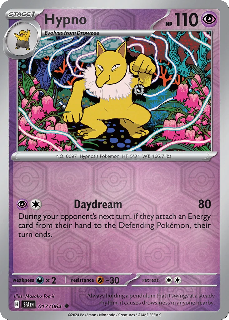 Hypno 017/064 Shrouded Fable (Reverse holo)