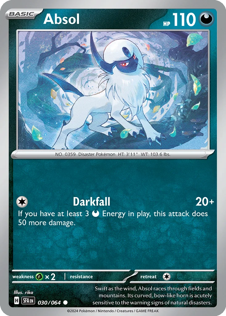 Absol 030/064 Shrouded Fable (Normal)