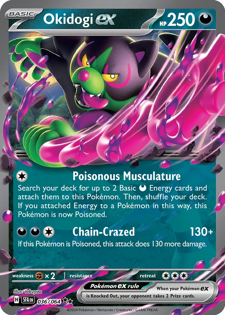 Okidogi ex 036/064 Shrouded Fable (Holo)