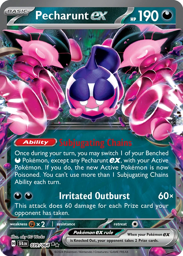 Pecharunt ex 039/064 Shrouded Fable (Holo)