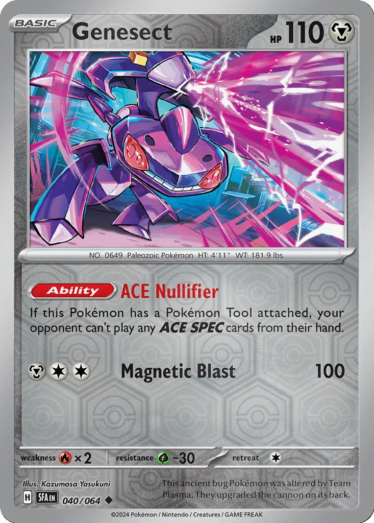 Genesect 040/064 Shrouded Fable (Reverse holo)