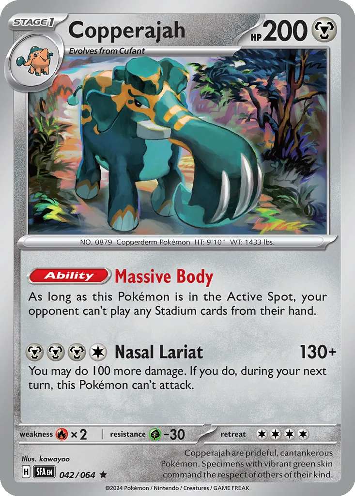 Copperajah 042/064 Shrouded Fable (Holo)