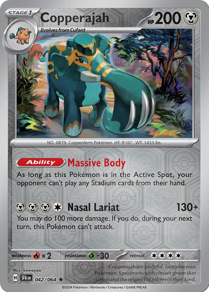 Copperajah 042/064 Shrouded Fable (Reverse holo)