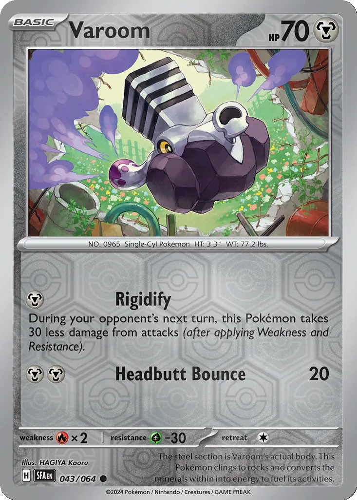 Varoom 043/064 Shrouded Fable (Reverse holo)