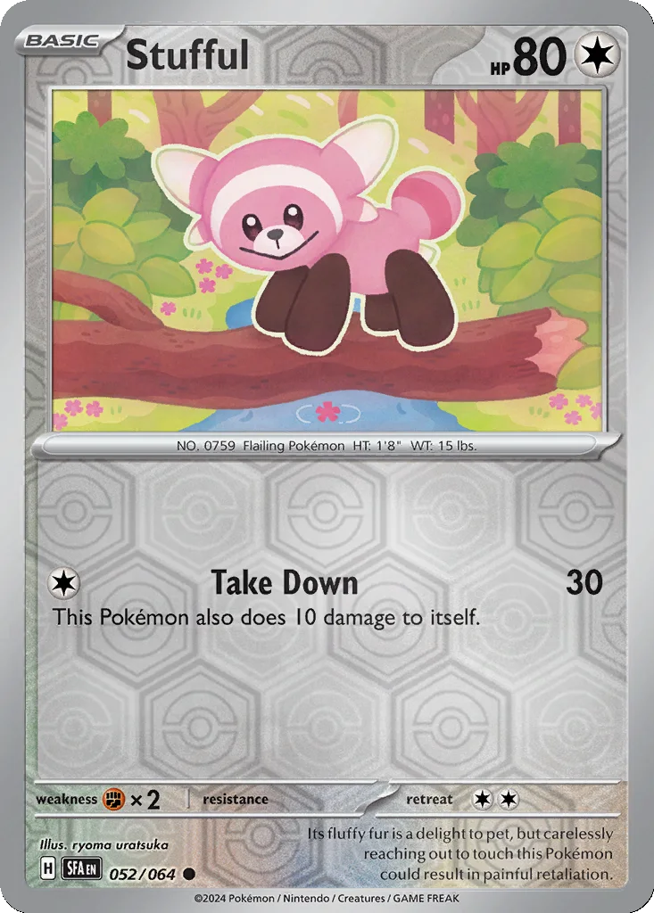 Stufful 052/064 Shrouded Fable (Reverse holo)