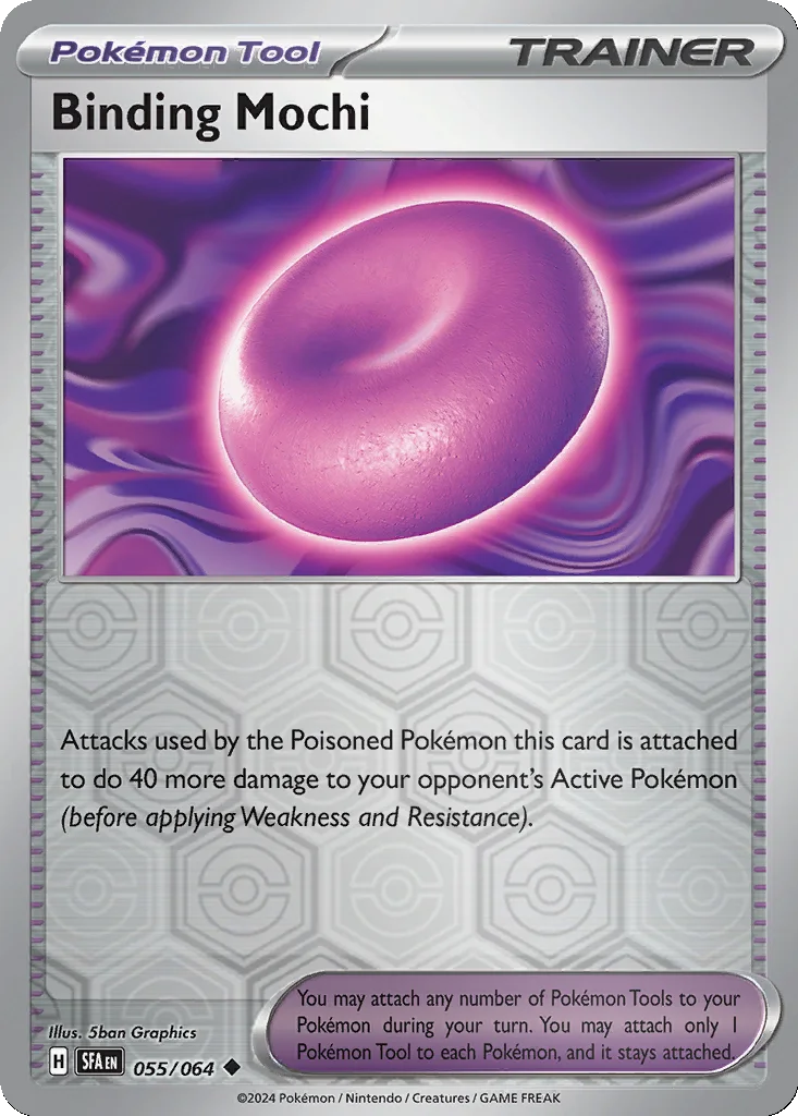 Binding Mochi 055/064 Shrouded Fable (Reverse holo)