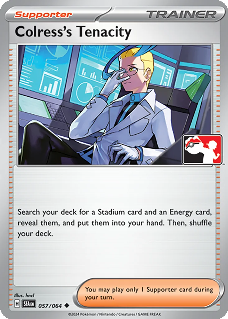 Colress's Tenacity 057/064 Shrouded Fable (Play! Pokémon)