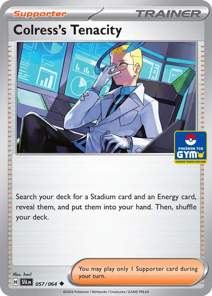 Colress's Tenacity 057/064 Shrouded Fable (Pokémon TCG Gym)