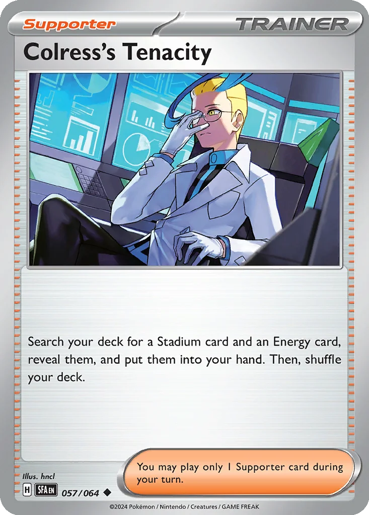 Colress's Tenacity 057/064 Shrouded Fable (Normal)