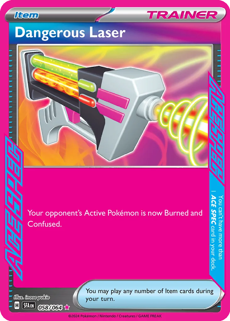 Dangerous Laser 058/064 Shrouded Fable (Holo)