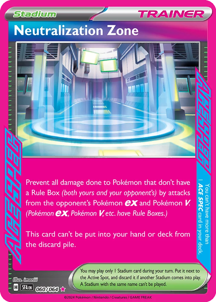 Neutralization Zone 060/064 Shrouded Fable (Holo)