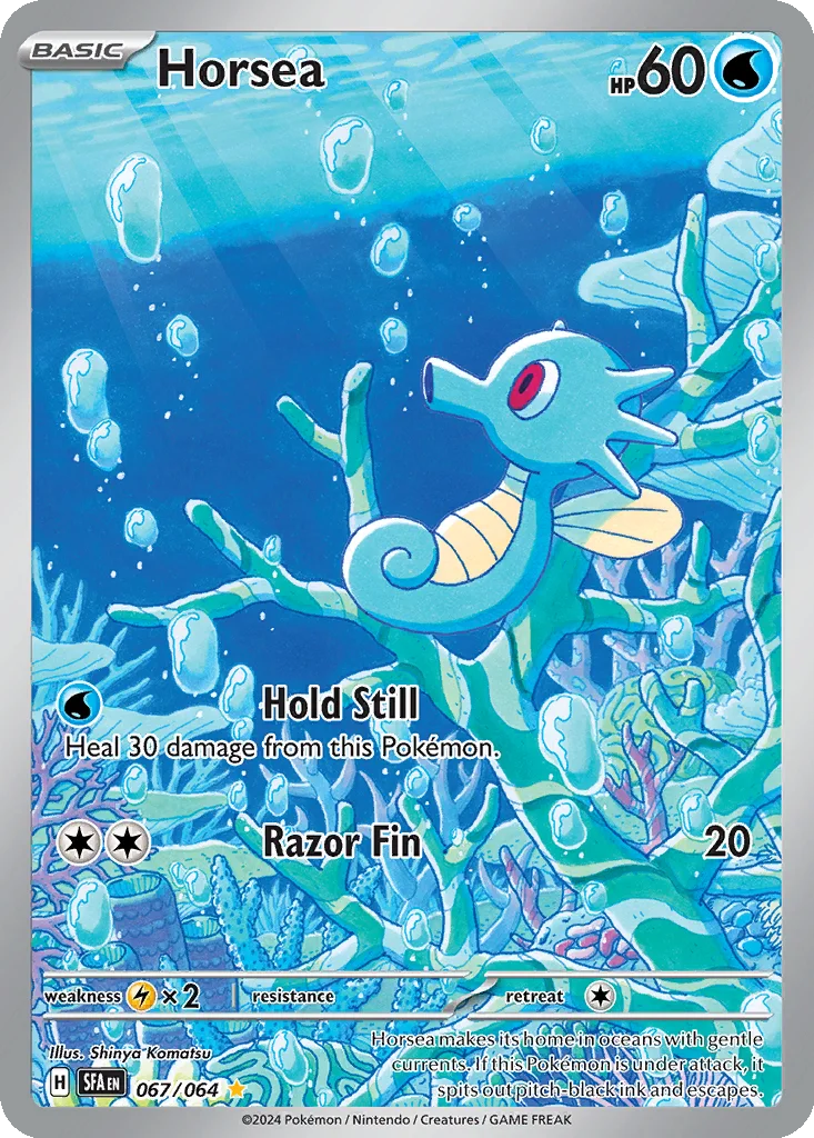 Horsea 067/064 Shrouded Fable (Holo)