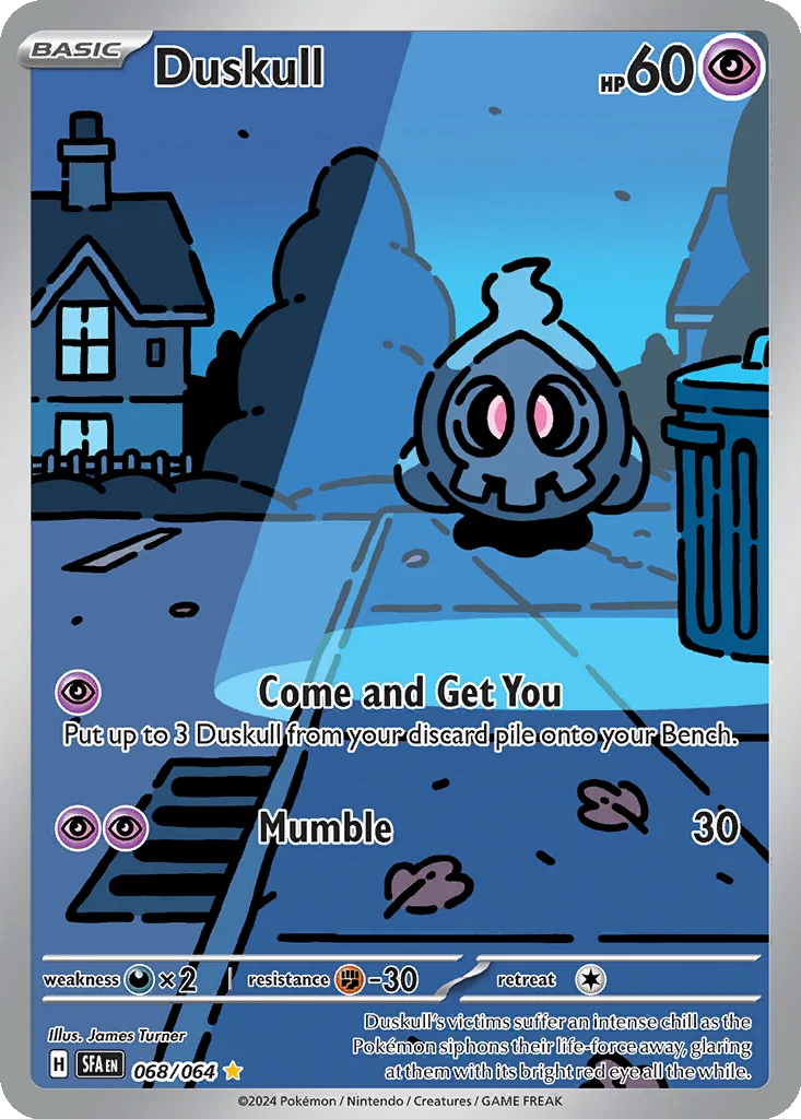 Duskull 068/064 Shrouded Fable (Holo)