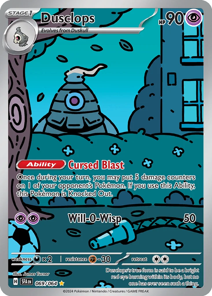 Dusclops 069/064 Shrouded Fable (Holo)