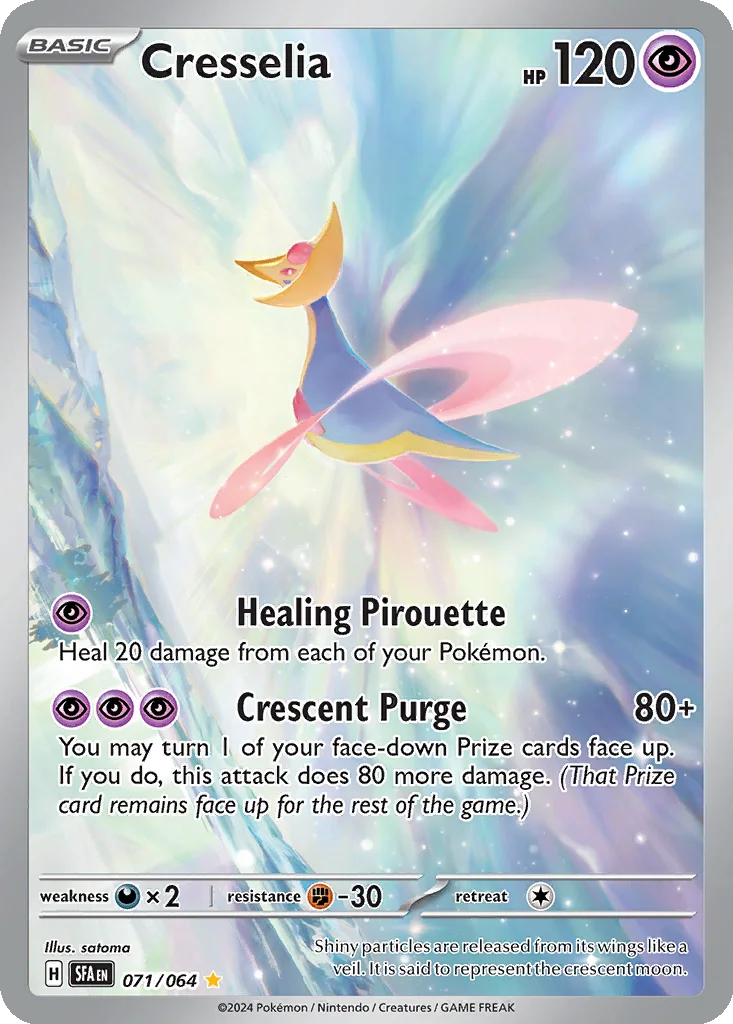 Cresselia 071/064 Shrouded Fable (Holo)