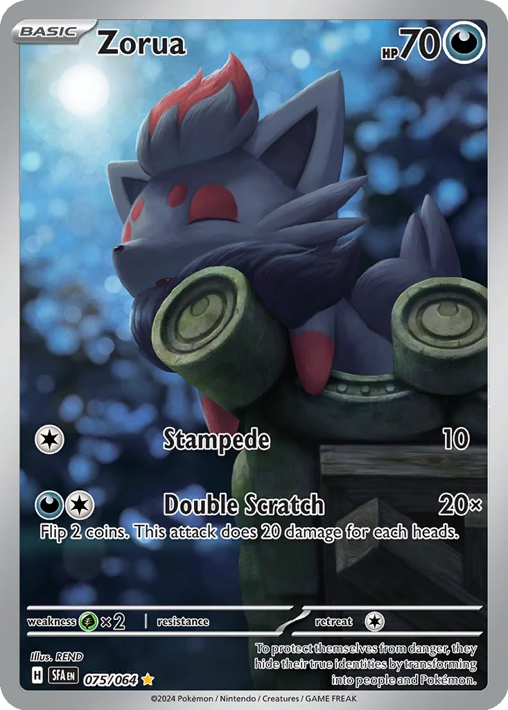 Zorua 075/064 Shrouded Fable (Holo)