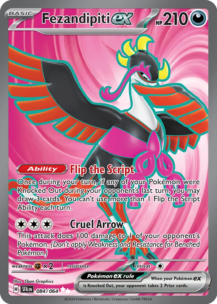 Fezandipiti ex 084/064 Shrouded Fable (Holo)