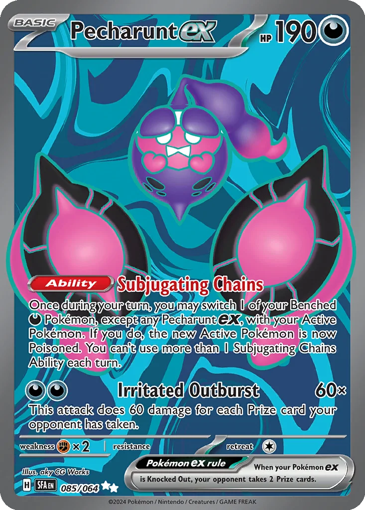 Pecharunt ex 085/064 Shrouded Fable (Holo)