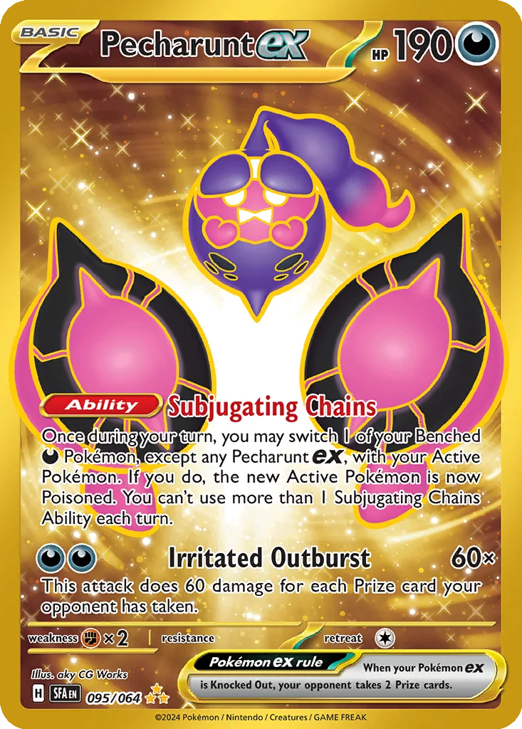 Pecharunt ex 095/064 Shrouded Fable (Holo)