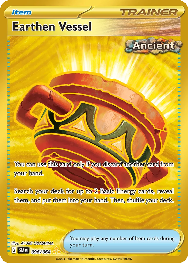 Earthen Vessel 096/064 Shrouded Fable (Holo)