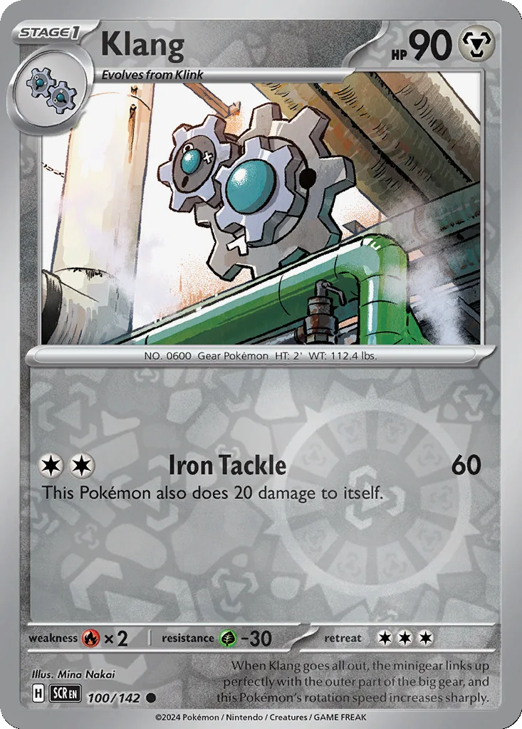 Klang 100/142 Stellar Crown (Reverse holo)