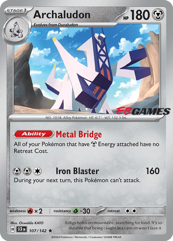 Archaludon 107/142 Stellar Crown (EB Games)