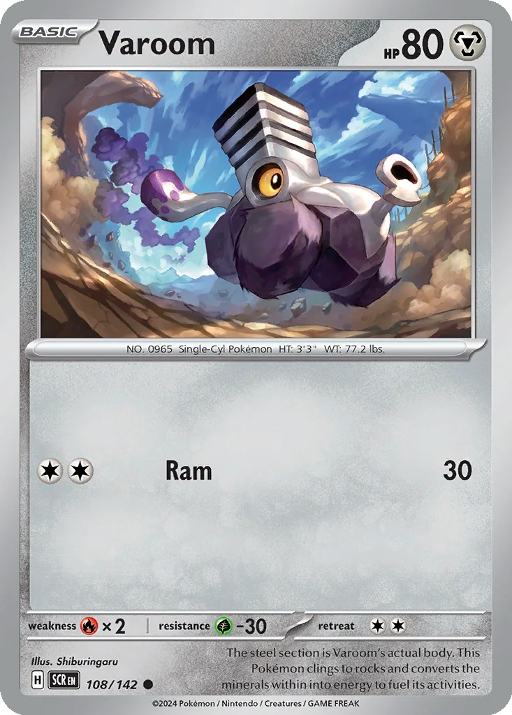 Varoom 108/142 SV07: Stellar Crown (Normal)