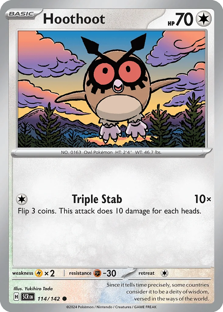 Hoothoot 114/142 SV07: Stellar Crown (Normal)