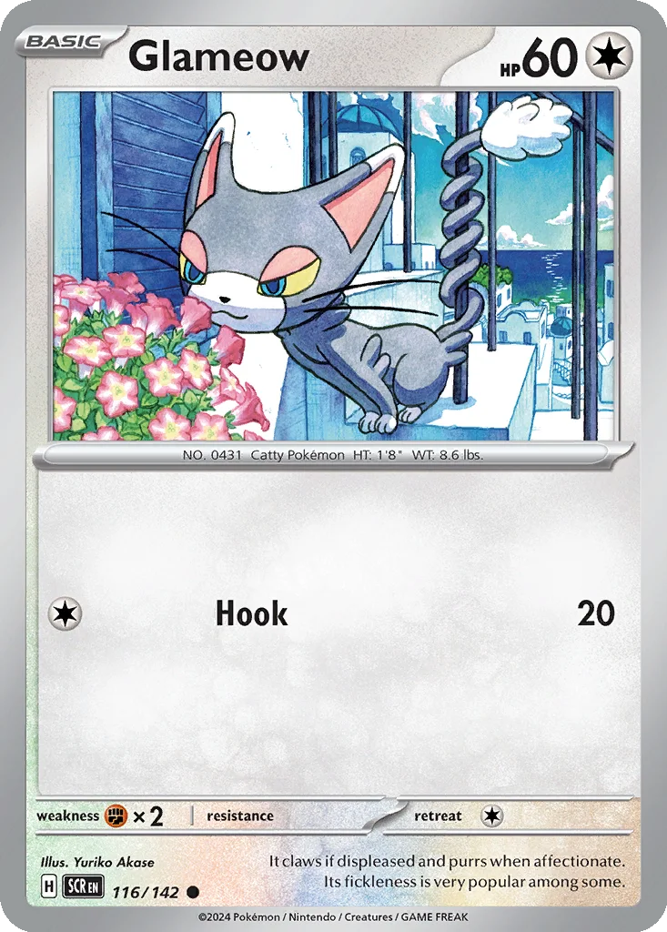 Glameow 116/142 SV07: Stellar Crown (Normal)