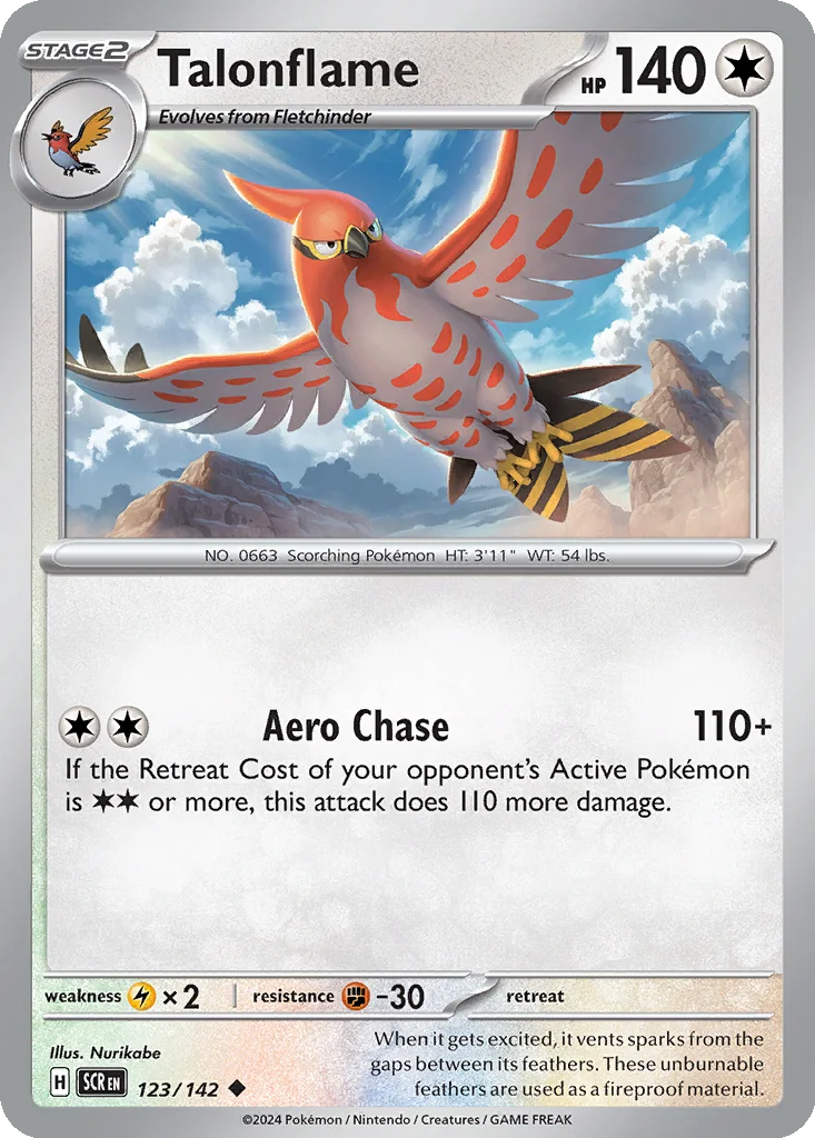 Talonflame 123/142 SV07: Stellar Crown (Normal)