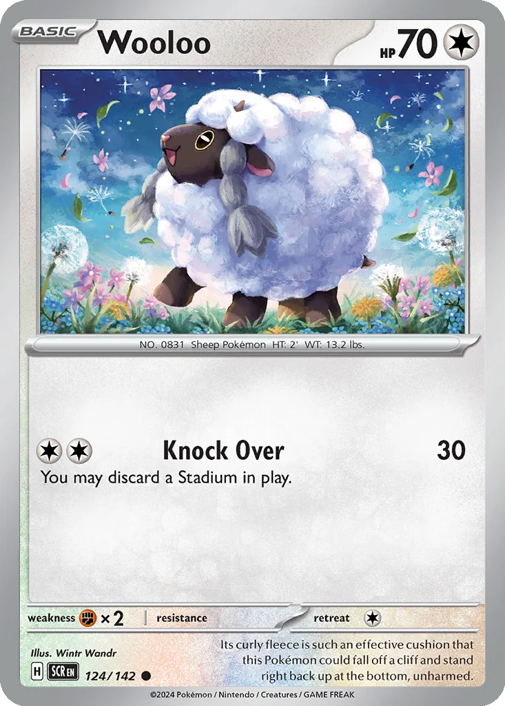 Wooloo 124/142 SV07: Stellar Crown (Normal)
