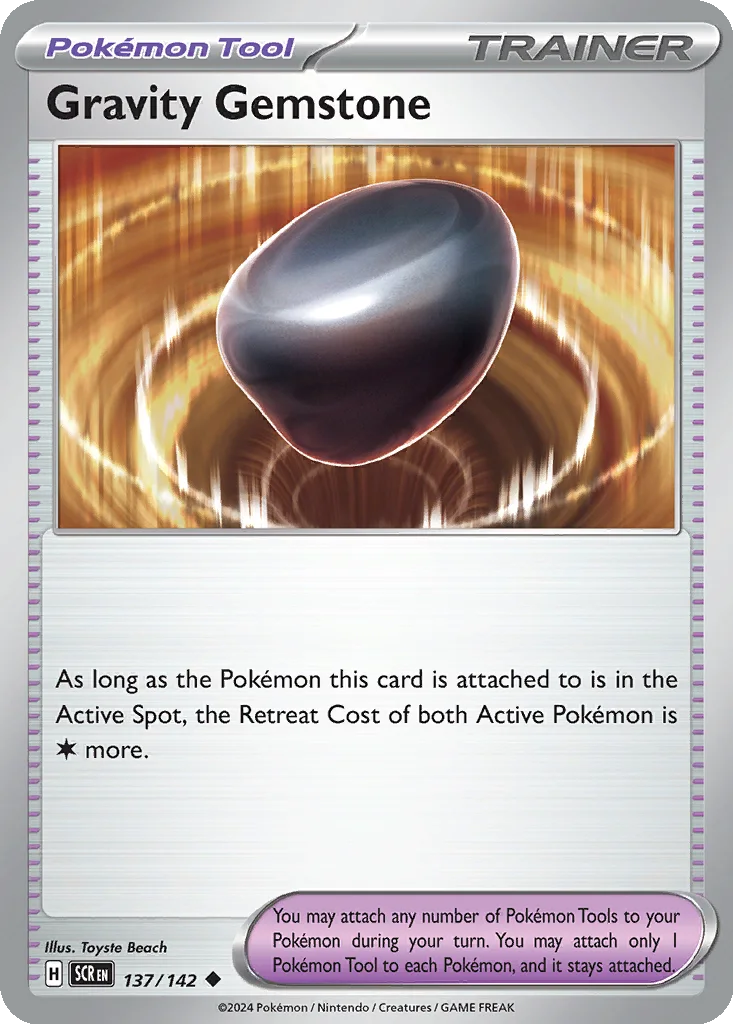 Gravity Gemstone 137/142 SV07: Stellar Crown (Normal)