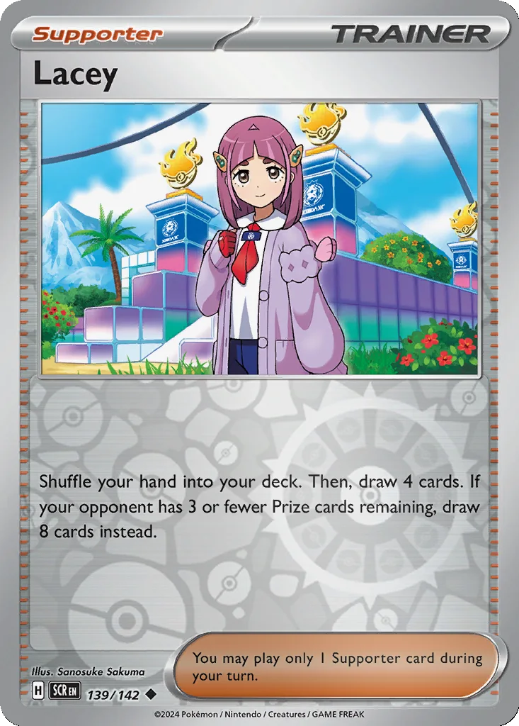 Lacey 139/142 Stellar Crown (Reverse holo)