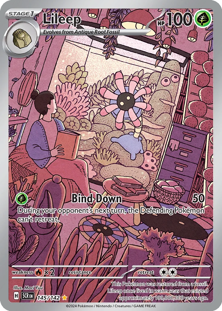 Lileep 145/142 Stellar Crown (Holo)