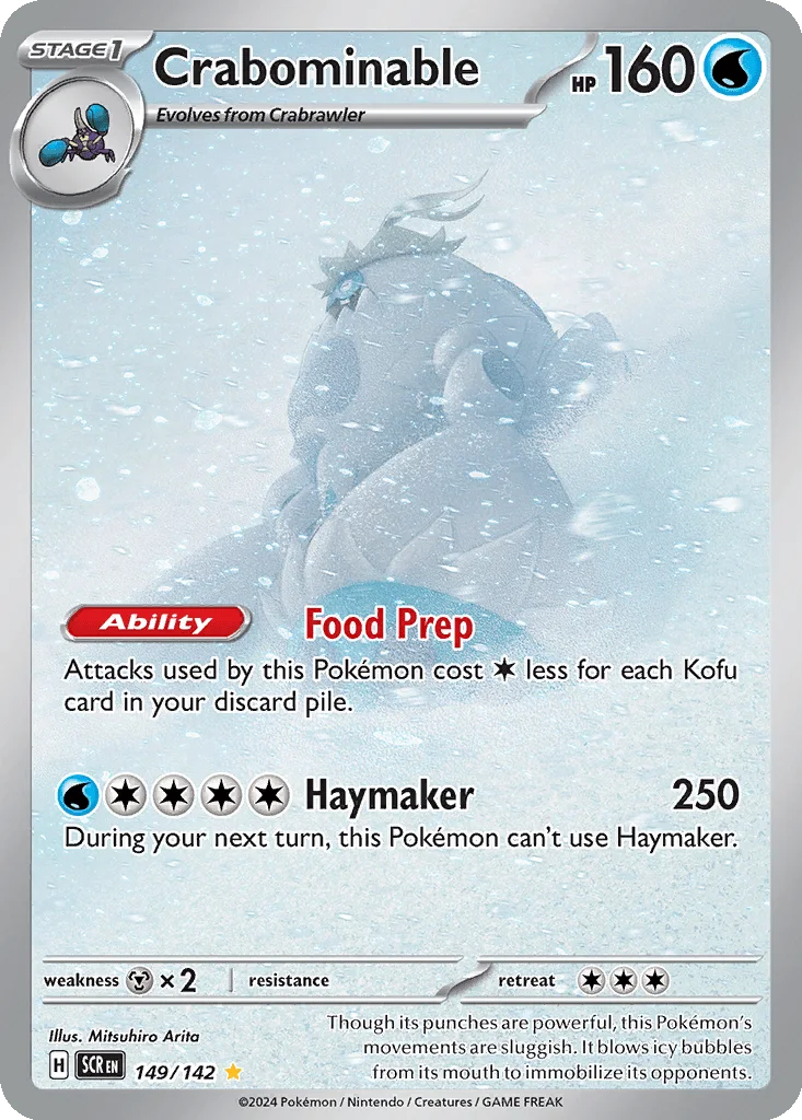 Crabominable 149/142 Stellar Crown (Holo)