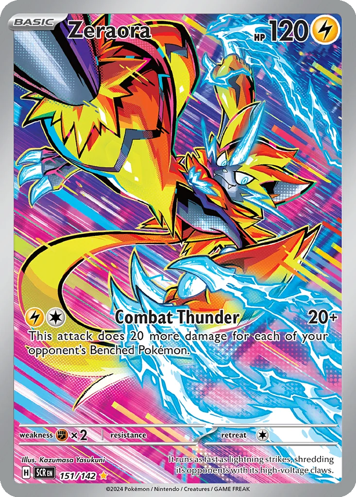 Zeraora 151/142 Stellar Crown (Holo)