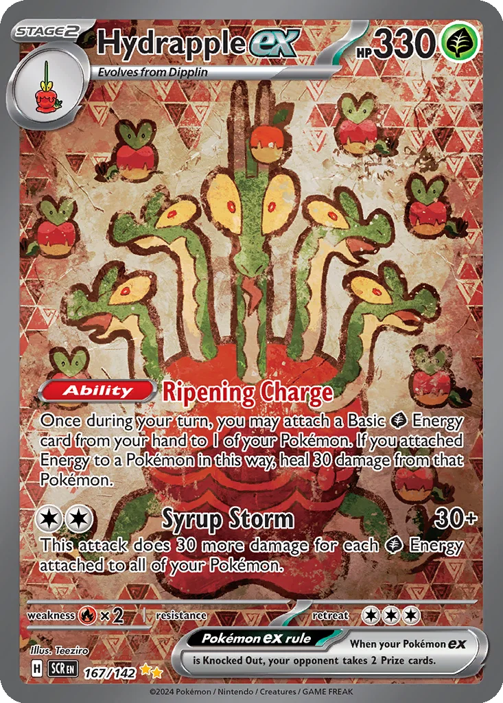 Hydrapple ex 167/142 Stellar Crown (Holo)