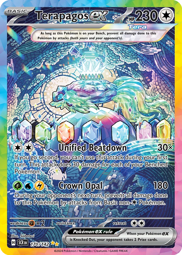 Terapagos ex 170/142 Stellar Crown (Holo)