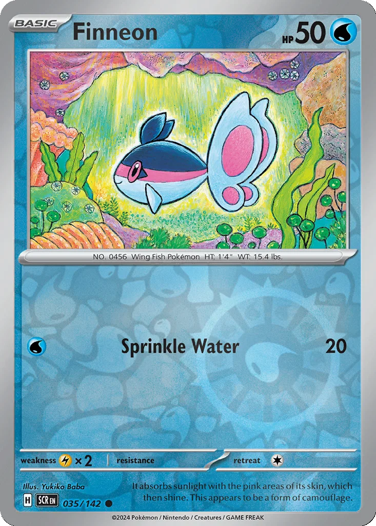 Finneon 035/142 Stellar Crown (Reverse holo)