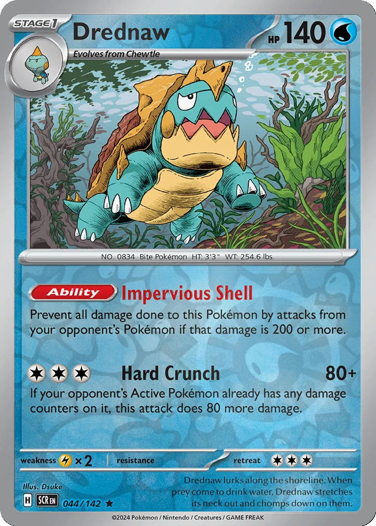 Drednaw 044/142 Stellar Crown (Reverse holo)